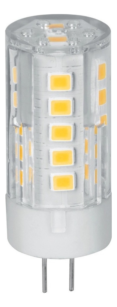 [TR-LED-43C] Lámpara de LED Tipo Cápsula 3 W Base G4 Luz Cálida, Blíster Blanco Cálido