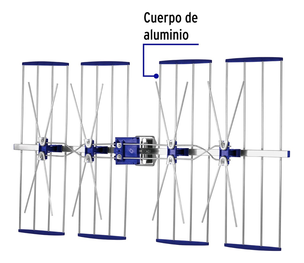 Antena Aérea Para Exterior 32 Elementos Volteck 48169