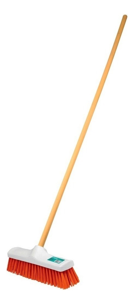 [TR-CEPI-30] Cepillo De Plástico, Uso Rudo, 30 Cm Klintek 57034 Naranja