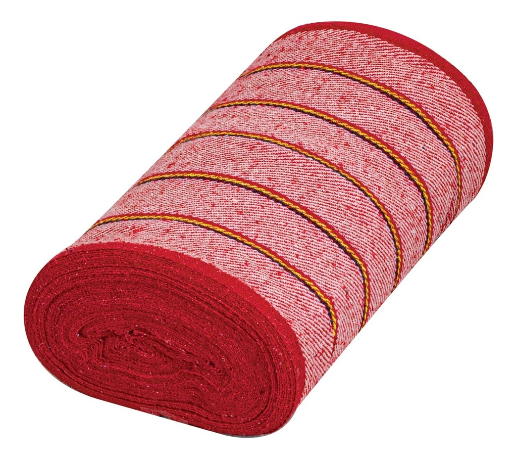 Jerga Rollo 25m Algodón Rojo Klintek Jer-25r Limpieza Cocina Piso