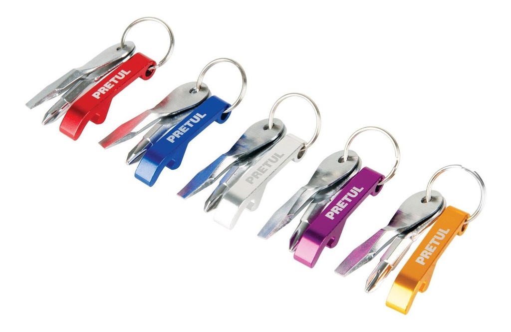 [TR-PE-DES-30] Llavero Desarmador y Destapador Pretul 65015