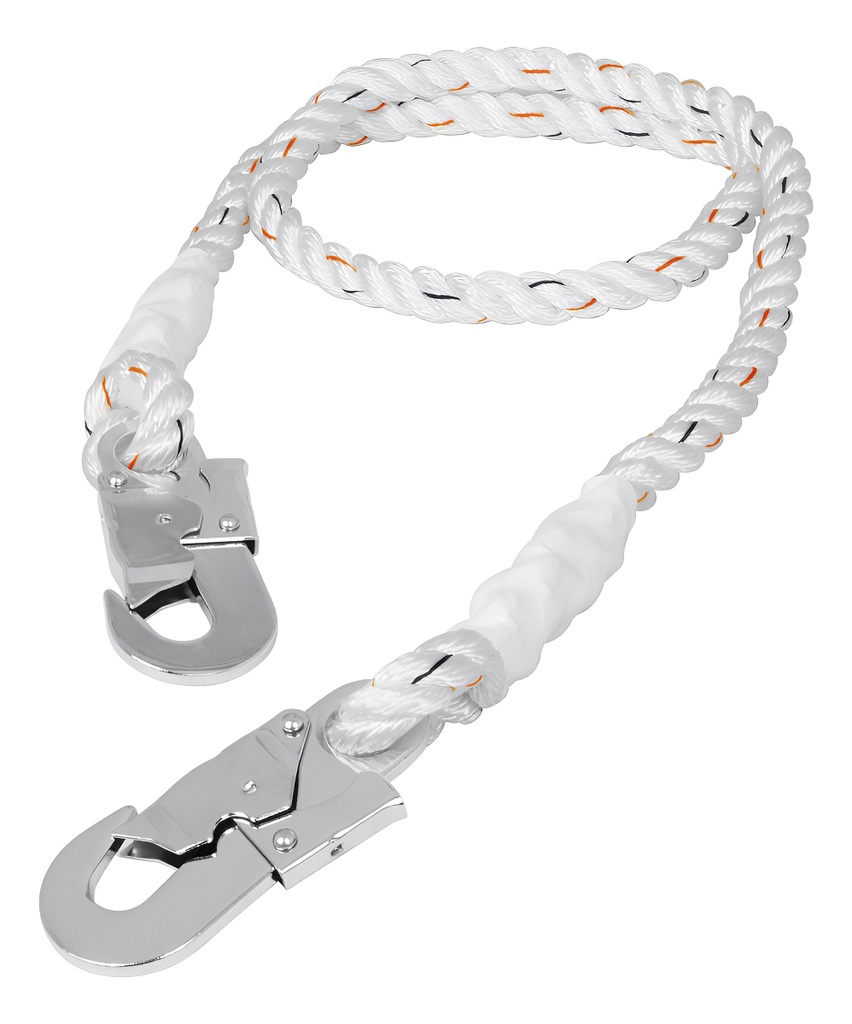 Cable De Posicionamiento Cuerda De Poliéster De 1.5 M Color Blanco Único Truper
