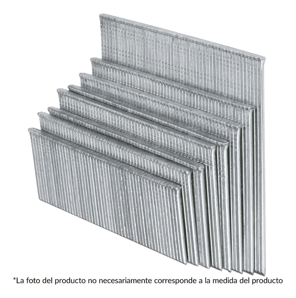 Caja Con 2500 Clavos Calibre 16, 38 Mm Para Clne-16, Truper