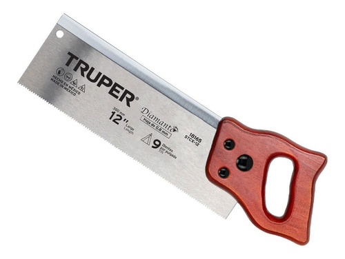 [TR-STCX-12] Serrote Diamante De Costilla 12" Truper 18165