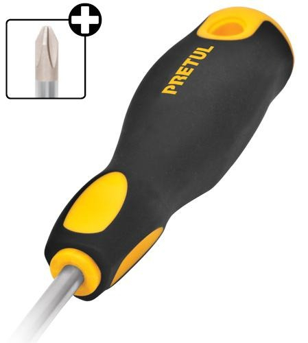 Desarmador Comfort Grip Phillips 3' X 3/16' Pretul 21493