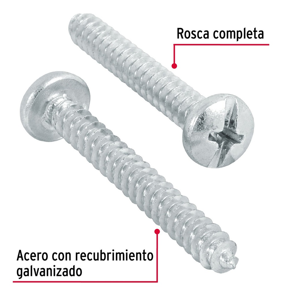 [TR-PILA-10X1-1/2] Pija Lámina, #10 X 1-1/2', Bolsa Con 150 Pzas Fiero 44425