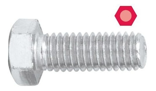[TR-TORM-3/8X1-1/4] Tornillo Tipo Maquina 3/8' X 1-1/4' Fiero 44576