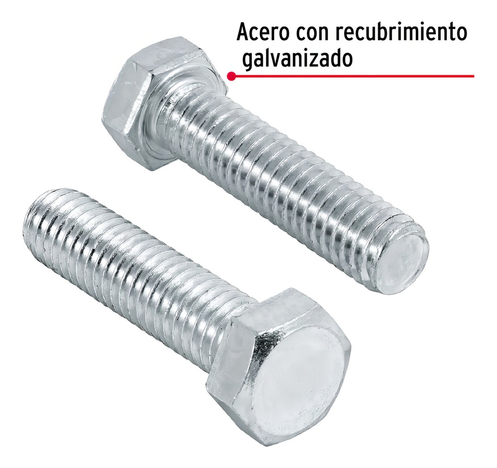 [TR-TORM-3/8X1-1/2] Tornillo Tipo Maquina 3/8' X 1-1/2' Fiero 44577