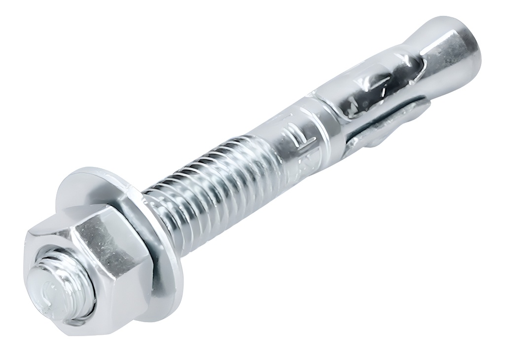 [TR-TAE-3/8A3G] Caja C/50 Taquetes Arpon De 3/8x3 Fiero C/tuerca Y Arandela