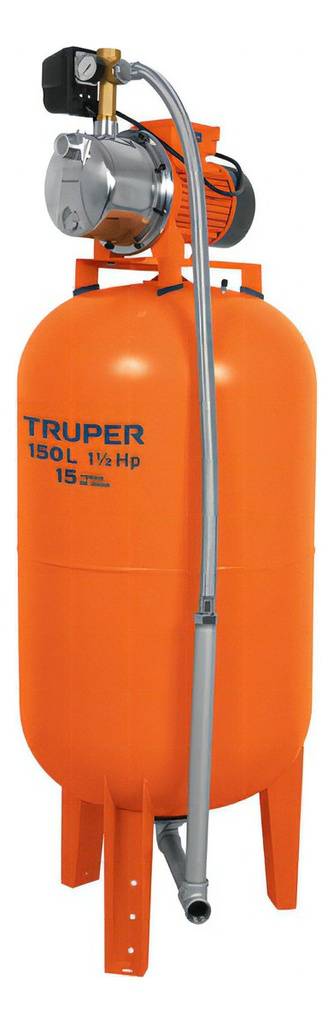 Bomba Hidroneumática 1-1/2 Hp, 150 Litros Hidroneumatico Truper