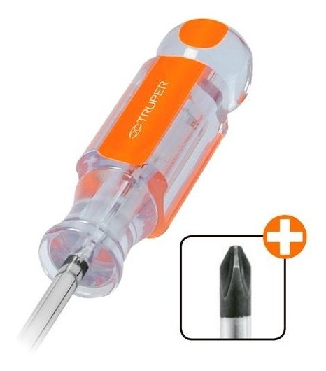 [TR-DP-1/8X2-1/2] Desarmador Acetato Phillips 2-1/2' X 1/8' Truper 14050