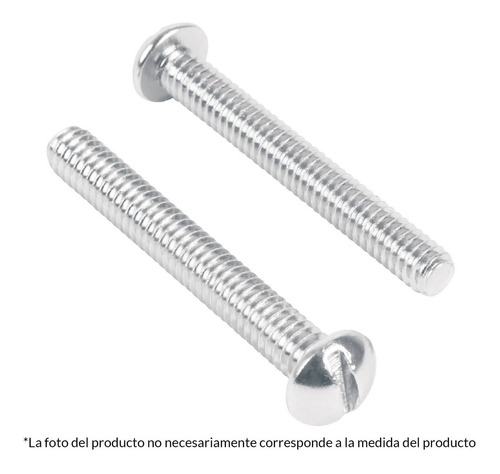 [TR-TORE-1/4X2-1/2] Tornillo Tipo Estufa 1/4' X 2-1/2' Fiero 44630