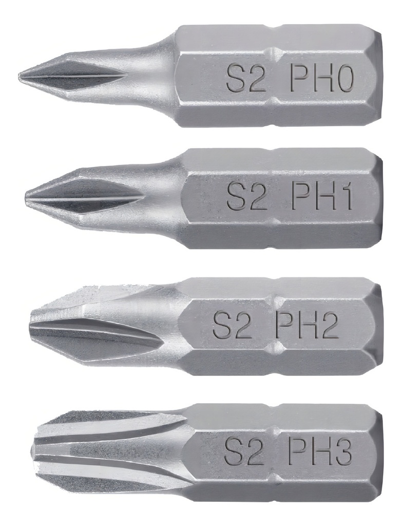 Juego De 7 Puntas Cruz, Largo 1', Truper Expert 100503