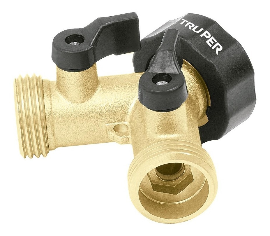 Adaptador "y" Bronce Truper 10375