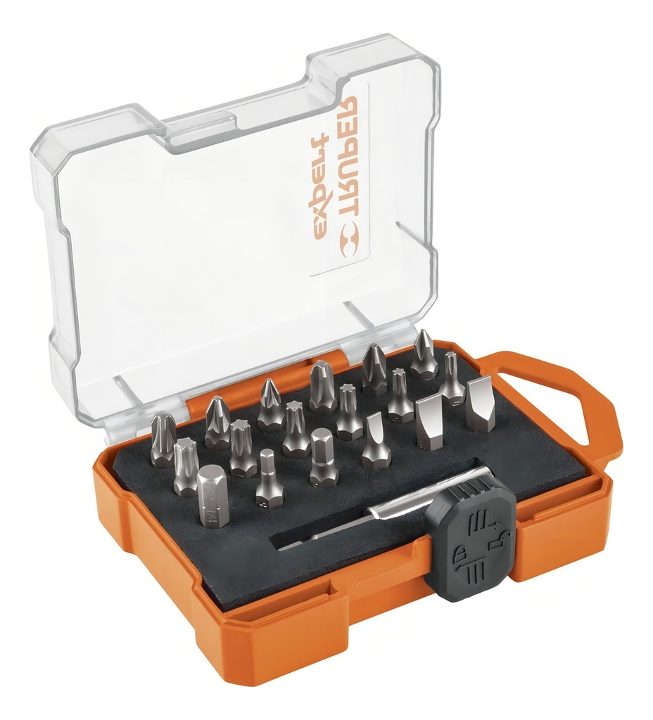 [TR-PUN-19X] Juego De 19 Puntas 1 S2 Truper Expert 11885