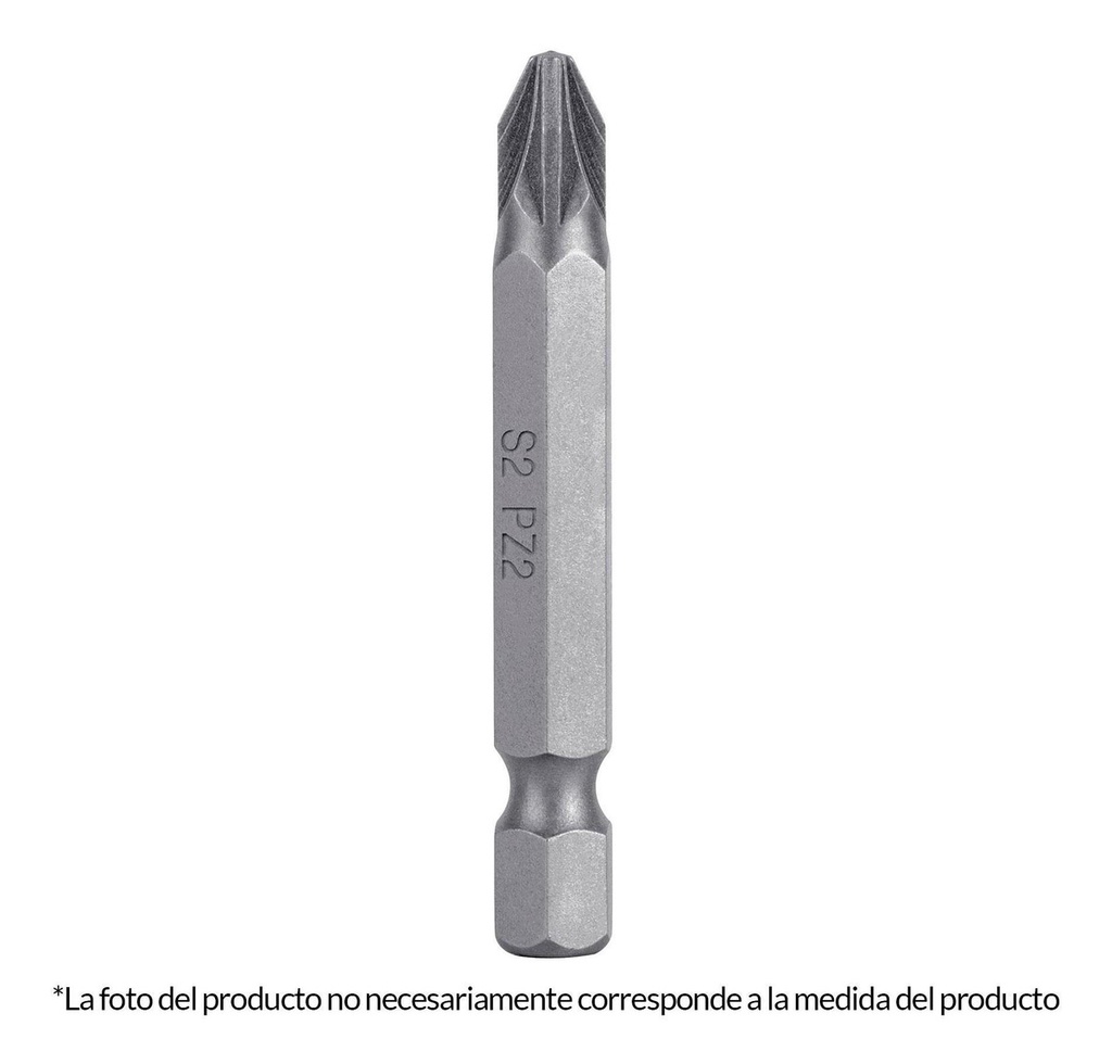 [TR-PUDE-2203] Puntas Pozidriv Pz3 Largo 2" 5pz Truper 12164