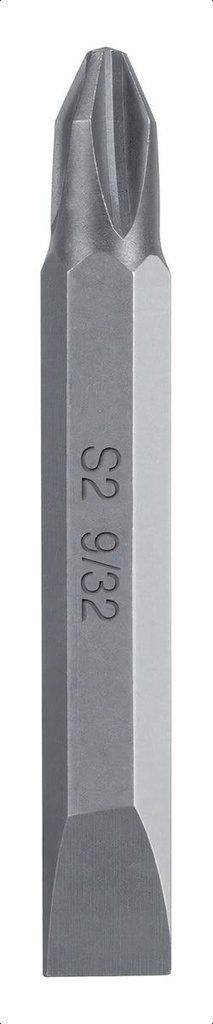 Puntas De Cruz Ph2 Y Planas 9/32'' Largo 2 3/8' Truper 12179