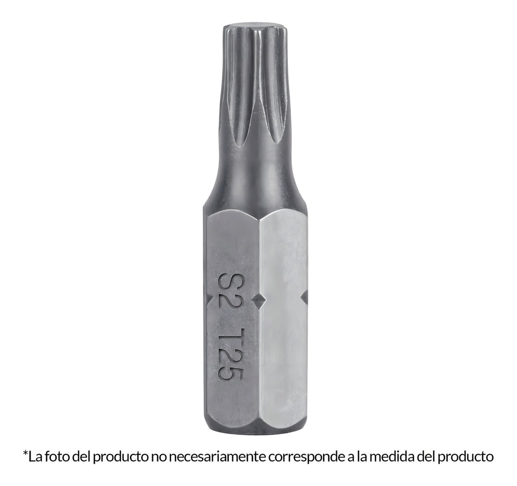 Puntas Torx T7 Largo 1'' 5pz Truper 12191
