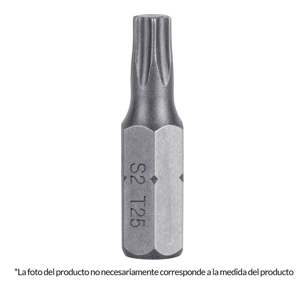 [TR-PUDE-5120] Puntas Torx T20 Largo 1" 5pz Truper 12200