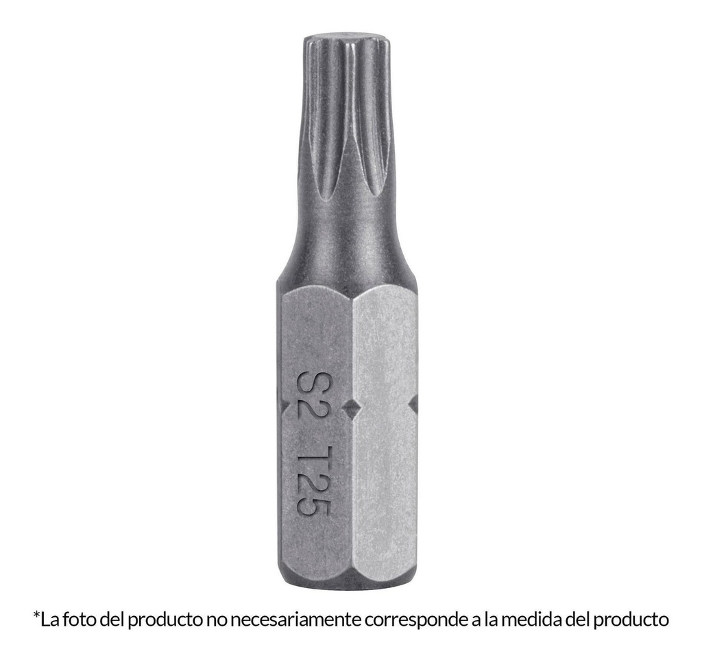 [TR-PUDE-5130] Puntas Torx T30 Largo 1" 5pz Truper 12204
