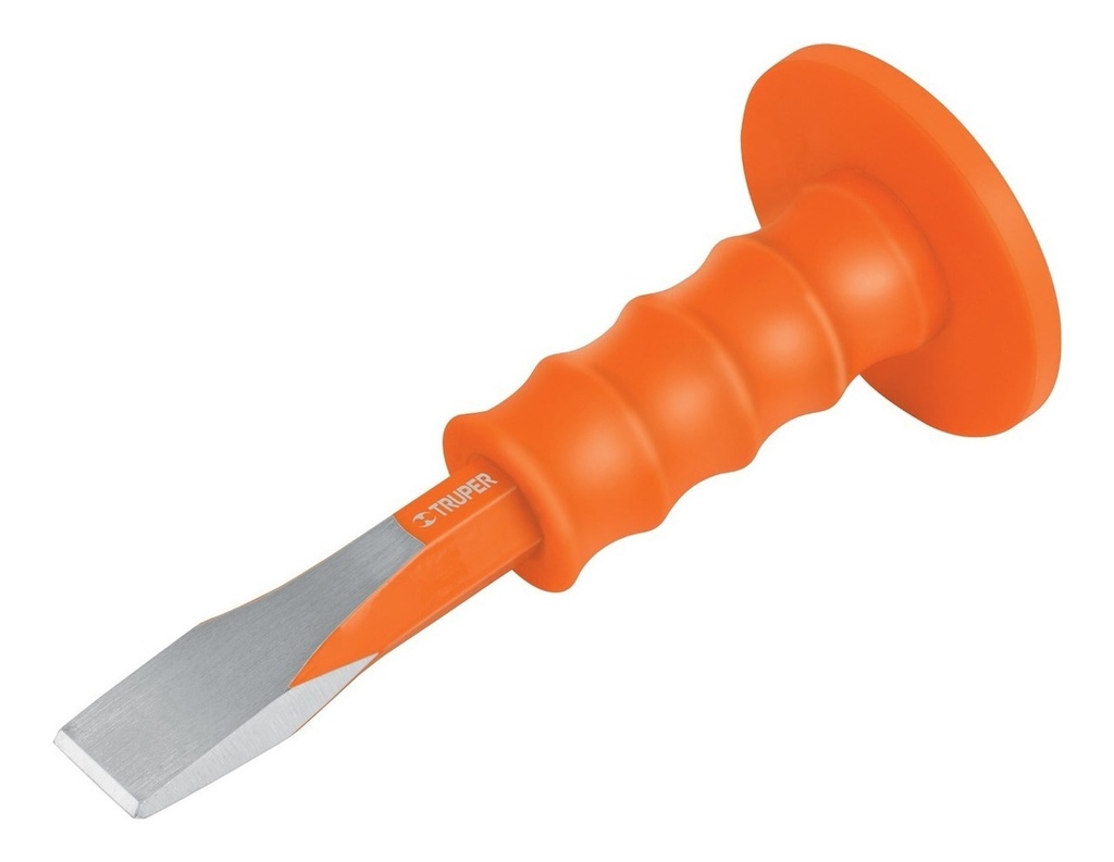Cincel De Acero Corte Frío 1 X 8 PuLG Con Grip Cabeza Grande