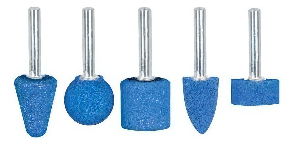 [TR-JPM-5X] Juego Piedras A. Al Carbon Y Aleados 5 Pz Truper 12444