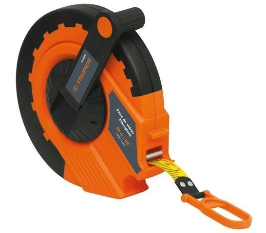 [TR-TP30ME] Cinta Larga Fibra De Vidrio 30 Mt Plastico Truper 12639