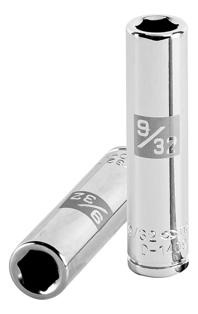 Dado 1/4" 6 Puntas Standard Largo 9/32" Truper 13183