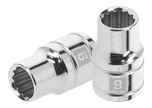 Dado 3/8" 12 Puntas Milimetrico 9 Mm Truper 13629