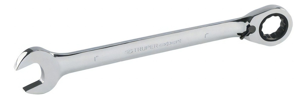 Llave Combinada Matraca, Reversible, 1', Truper Expert