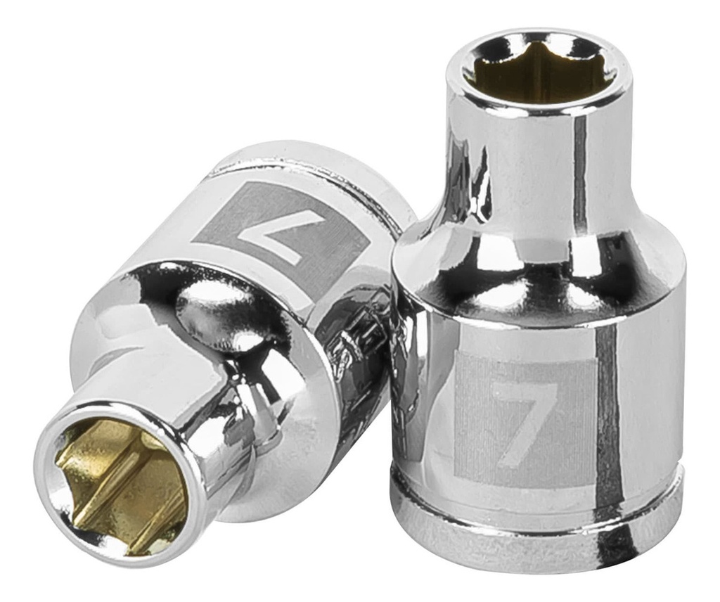 Dado 3/8' 6 Puntas Milimetrico 7 Mm Truper 13671