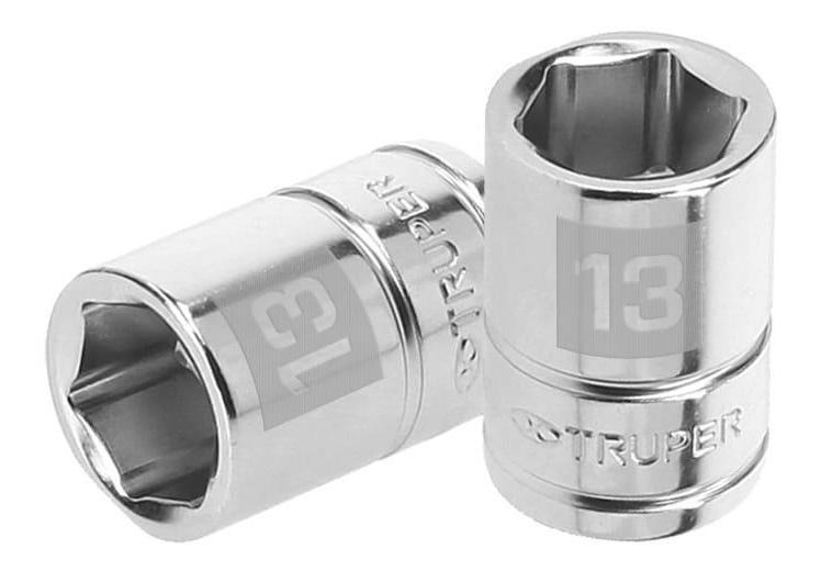 Dado 3/8' 6 Puntas Milimetrico 13 Mm Truper 13677
