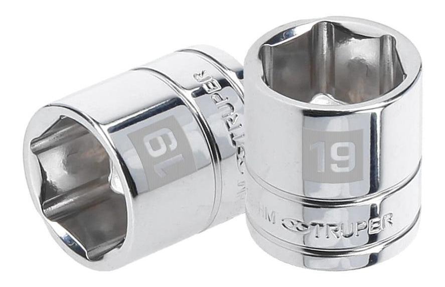 Dado 3/8" 6 Puntas Milimetrico 19 Mm Truper 13683