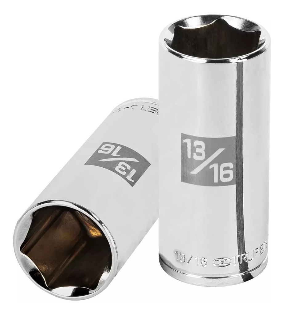 Dado Largo De 13/16puLG 6 Puntas Cuadro 3/8 Truper