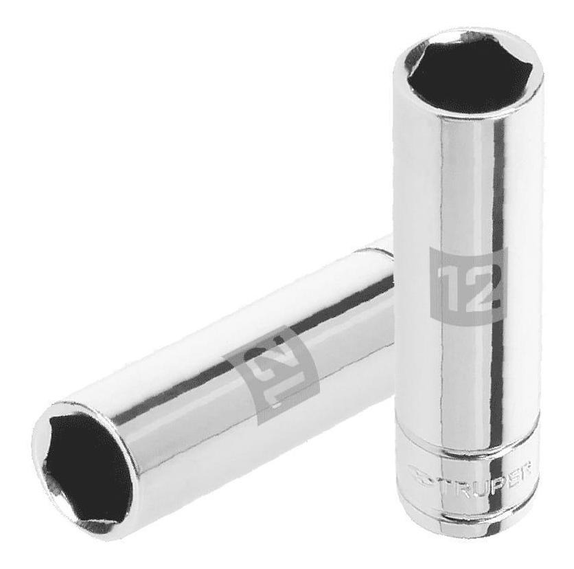 Dado 3/8' 6 Puntas Milimetrico Largo 12 Mm Truper 13772