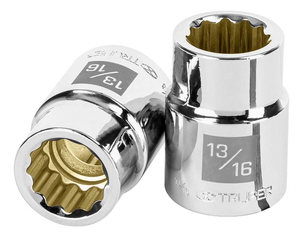 Dado 3/4' 12 Puntas Standard 13/16' Truper 13851