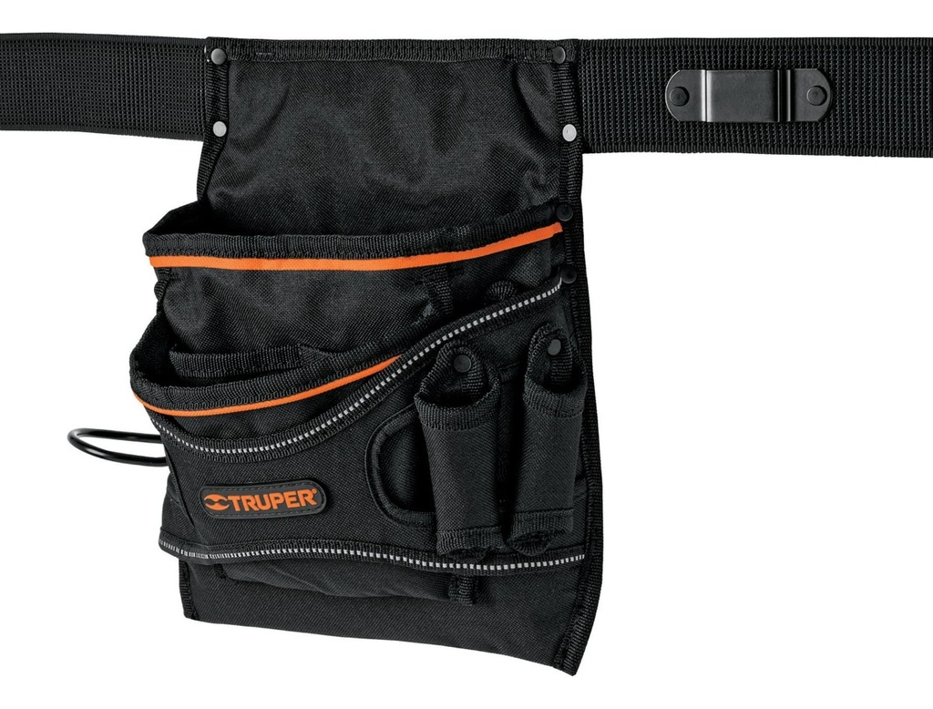 [TR-POHE-13N] Porta Herramientas Poliester 13 Comp Truper 15313