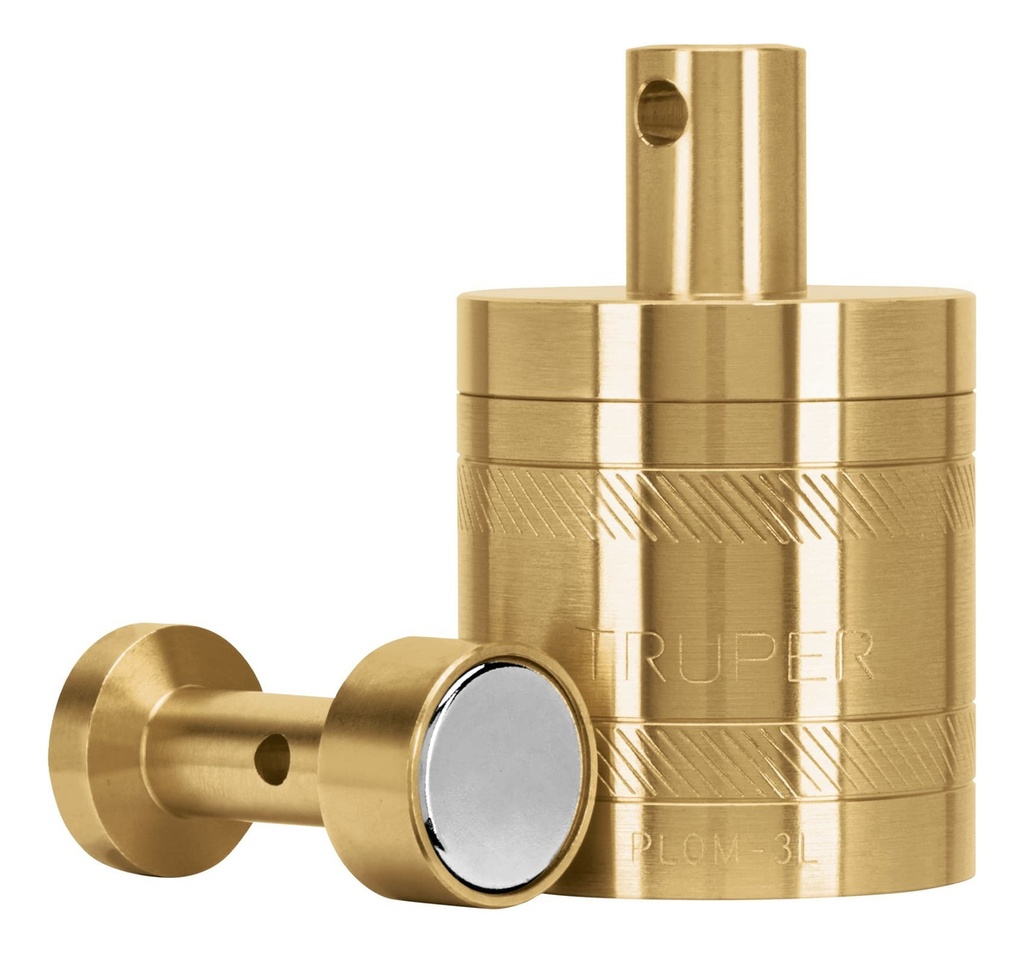 Plomada Centro Bronce 44 Mm X 44 Mm Truper 17068