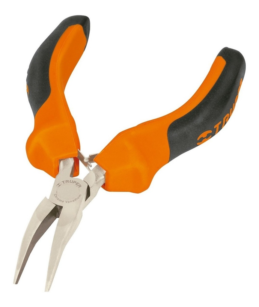 Pinza Miniatura 4'' Punta Curva Truper 17365