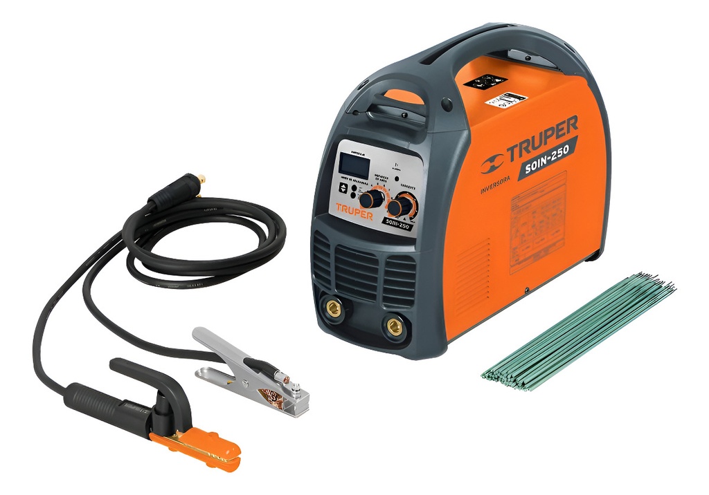 Soldadora Inversora 250 A Truper 17411 Naranja