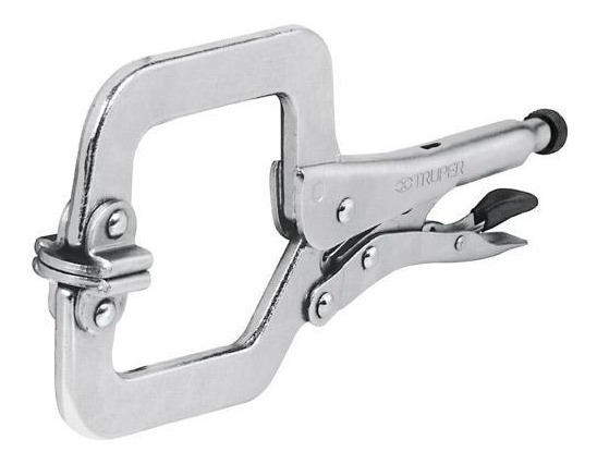 Pinzas Presion T. 'c' 9' Mordaza Autoajustable Truper 17414