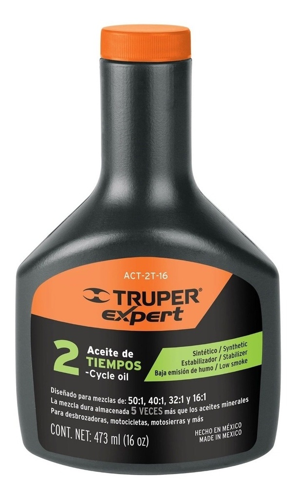 [TR-ACES-20] Aceite Motor Dos Tiempos 16 Oz Truper 17625