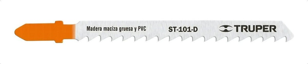 [TR-ST-101-D] Blíster Con 5 Seguetas 6 Dpp Zanco T Corte Recto Madera Truper 18126