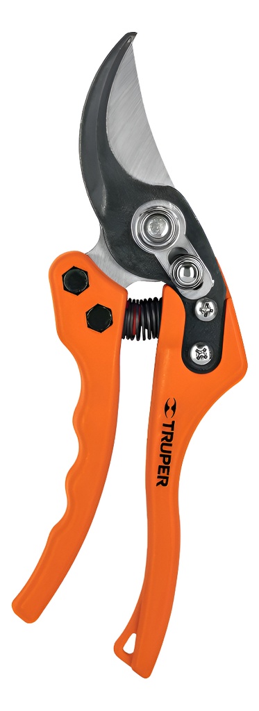 Tijera Una Mano Paso Acero/nylon 8" Cuchilla Pa Truper 18463 Naranja
