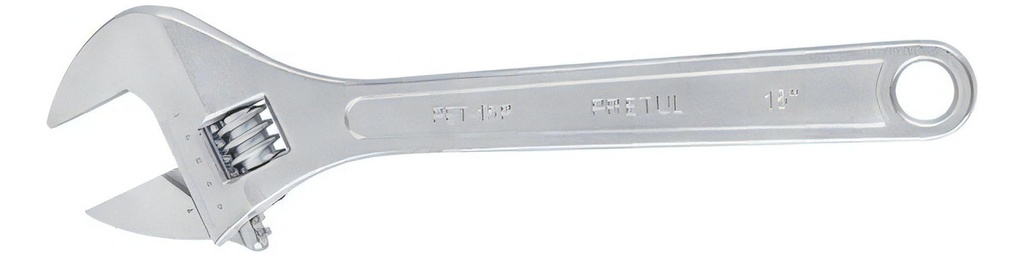 [TR-PET-15P] Llave Ajustable (perico) Cromado 15 Pretul 26054