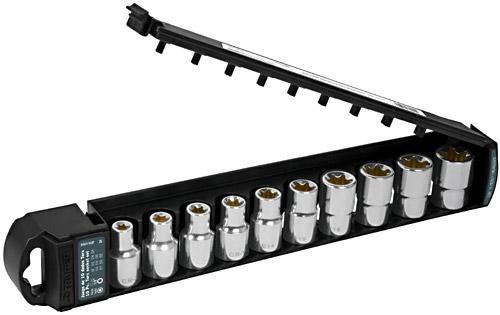 Juego Dados 1/2" Torx 10 Pz Truper 10026