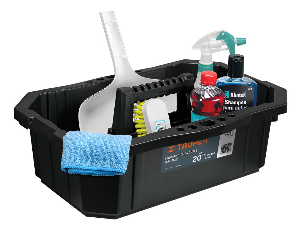 Charola Usos Multiples 20" Truper 10037 Negro