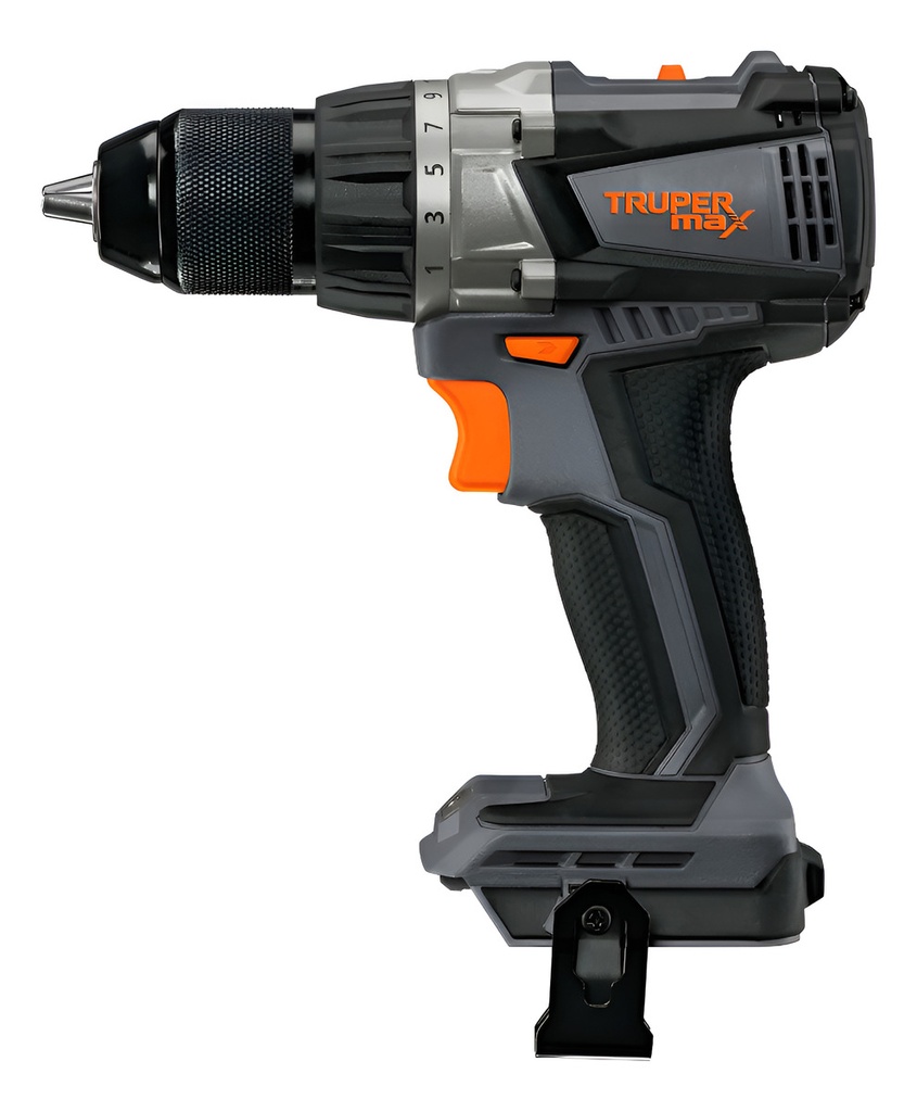 Taladro Inalambrico Max 1/2'' Truper 101404 Gris Oscuro -
