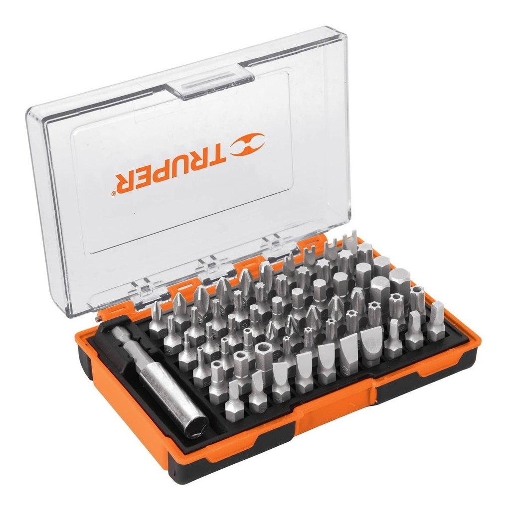 Juego Puntas 61 Pz Truper 10758