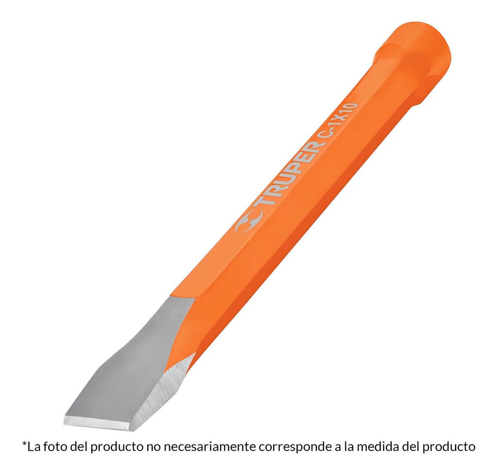 Cincel De Corte Frío, 1/2 X 10" Truper 12121